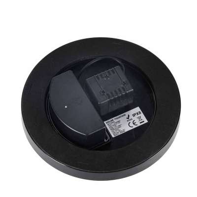 LUARO Solar pond fountain garden floating pump LED RGB 16cm