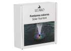 LUARO Solar pond fountain garden floating pump LED RGB 16cm 9