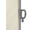 LUARO corner side terrace awning retractable screen 180 x 600 cm beige 6
