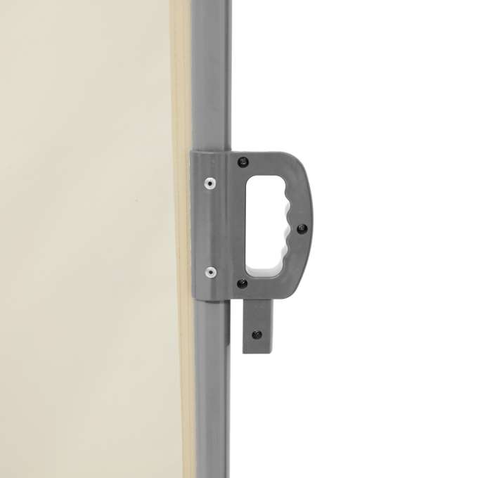 LUARO corner side terrace awning retractable screen 180 x 600 cm beige