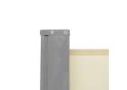 LUARO corner side terrace awning retractable screen 180 x 600 cm beige 7
