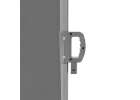 LUARO corner side terrace awning retractable screen 180 x 600 cm grey 6