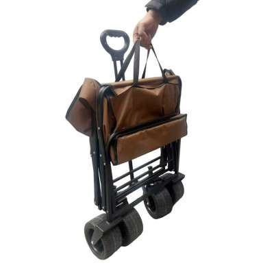 LUARO folding touring trolley with table