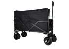 LUARO folding transport trolley with seat and backrest 12