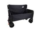 LUARO folding transport trolley with seat and backrest 5