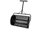 LUARO lawn compost and fertilizer spreader garden mesh roller spreader 2