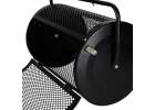 LUARO lawn compost and fertilizer spreader garden mesh roller spreader 9