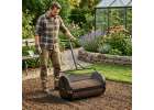 LUARO lawn compost and fertilizer spreader garden mesh roller spreader 11