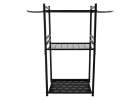 LUARO rack for garden tools rakes shovels brooms workshop organizer 4
