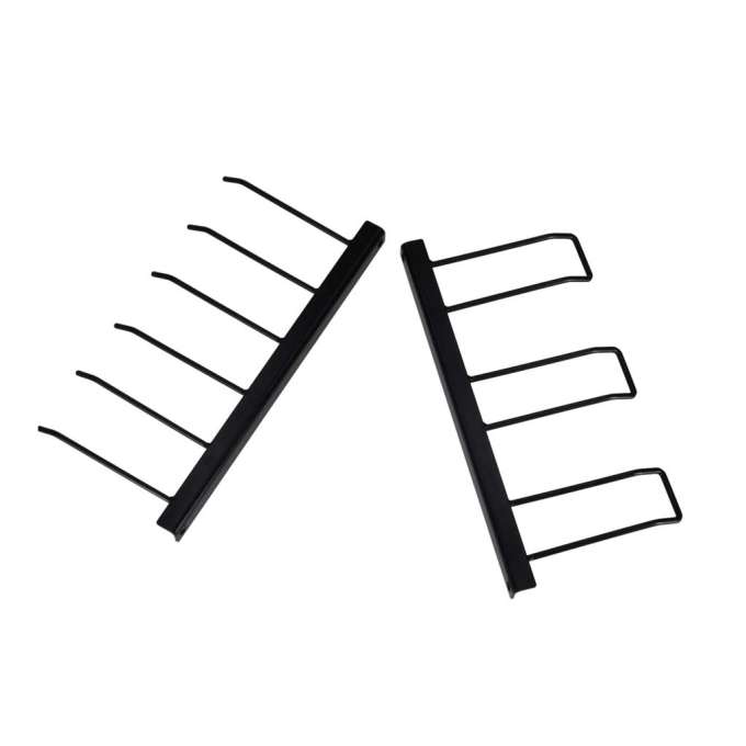 LUARO rack for garden tools rakes shovels brooms workshop organizer
