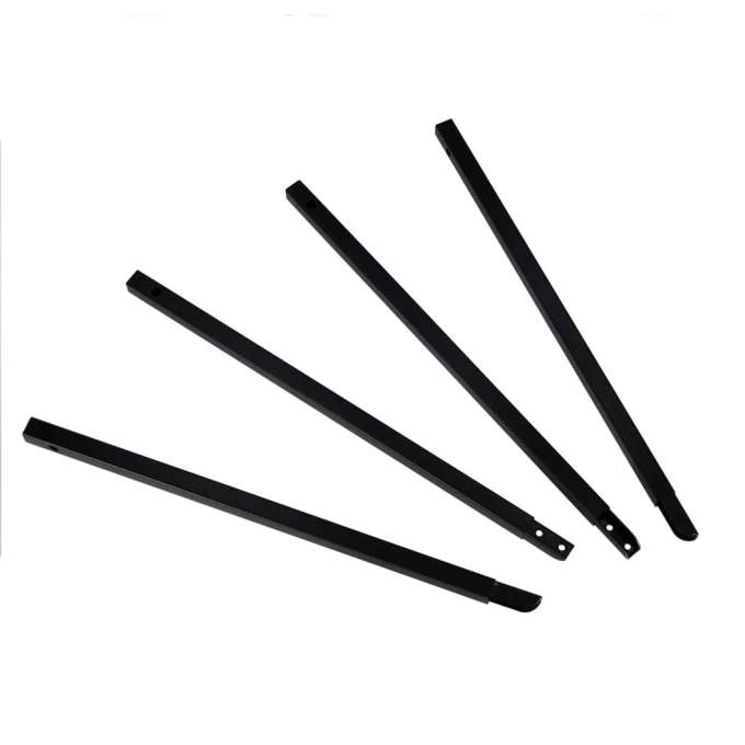 LUARO rack for garden tools rakes shovels brooms workshop organizer
