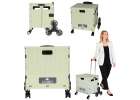 LUARO shopping transport cart folding 8 wheels lid 1