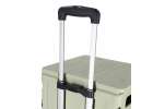LUARO shopping transport cart folding 8 wheels lid 9
