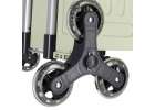 LUARO shopping transport cart folding 8 wheels lid 11
