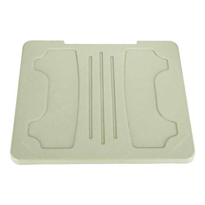 LUARO shopping transport cart folding 8 wheels lid