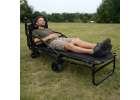 LUARO transport trolley foldable 2-in-1 camp bed 16