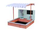 LULILO Sablo wooden sandbox with revolving roof 5