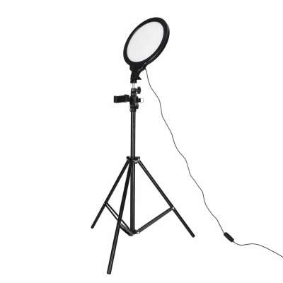 Lampa pierścieniowa do selfie LED na statywie
