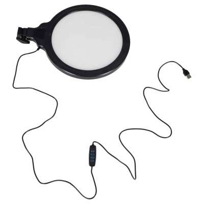 Lampa pierścieniowa do selfie LED na statywie