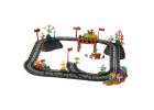 Luminous magnetic car race track 1 vehicle 153 elements 11