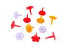 Luminous magnetic car race track 1 vehicle 153 elements 16