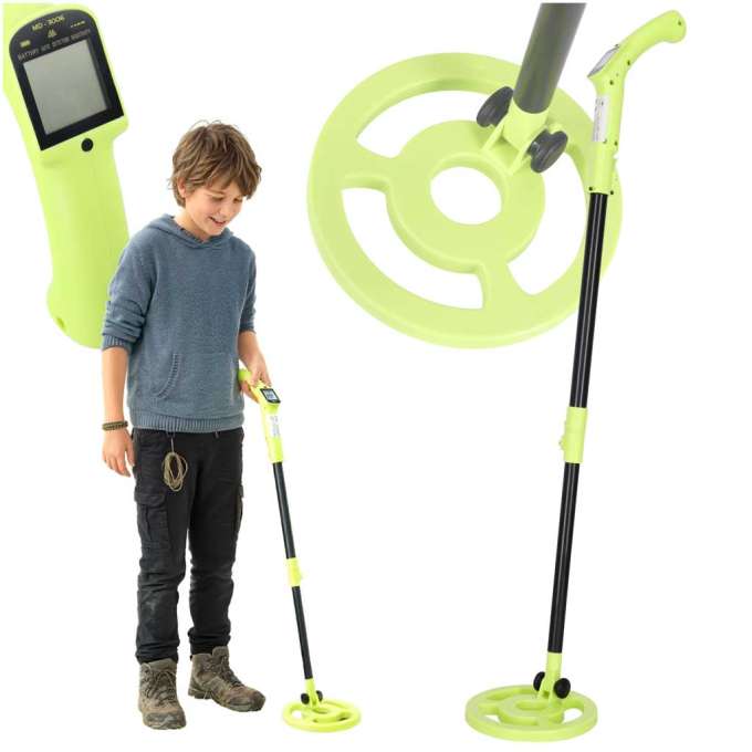 MD-3006 LED Metal Detector for Kids Waterproof Lightweight Accessories
