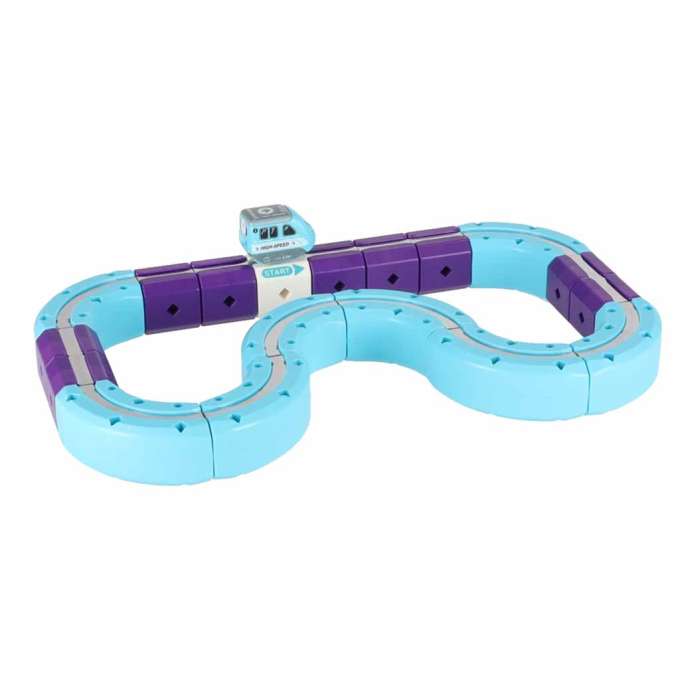 Magnetic Building Blocks 87-Piece Race Track Set