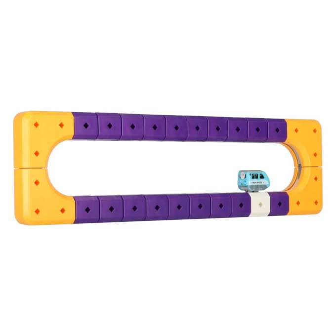 Magnetic Building Blocks 87-Piece Race Track Set