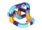 Magnetic Building Blocks Race Track Set with 127 Pieces 15