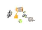 Magnetic Building Blocks Race Track Set with 127 Pieces 8