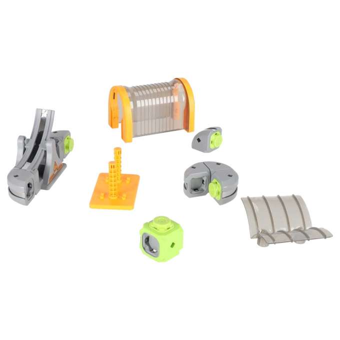 Magnetic Building Blocks Race Track Set with 127 Pieces