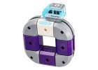 Magnetic Building Blocks Race Track Set with 54 Pieces 8
