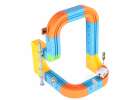 Magnetic Building Blocks Race Track and Trains Set 65 Pieces 4