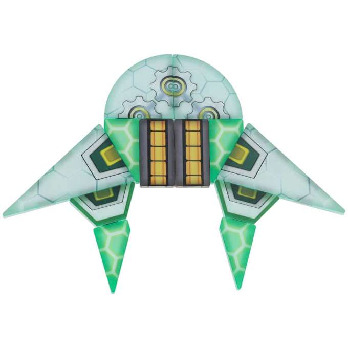 Magnetic construction blocks space station 108 elements