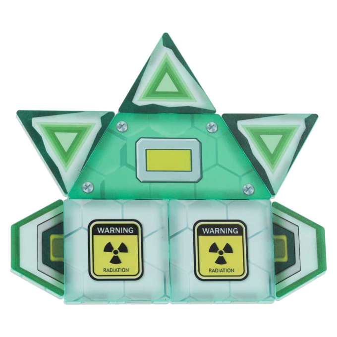 Magnetic construction blocks space station 108 elements