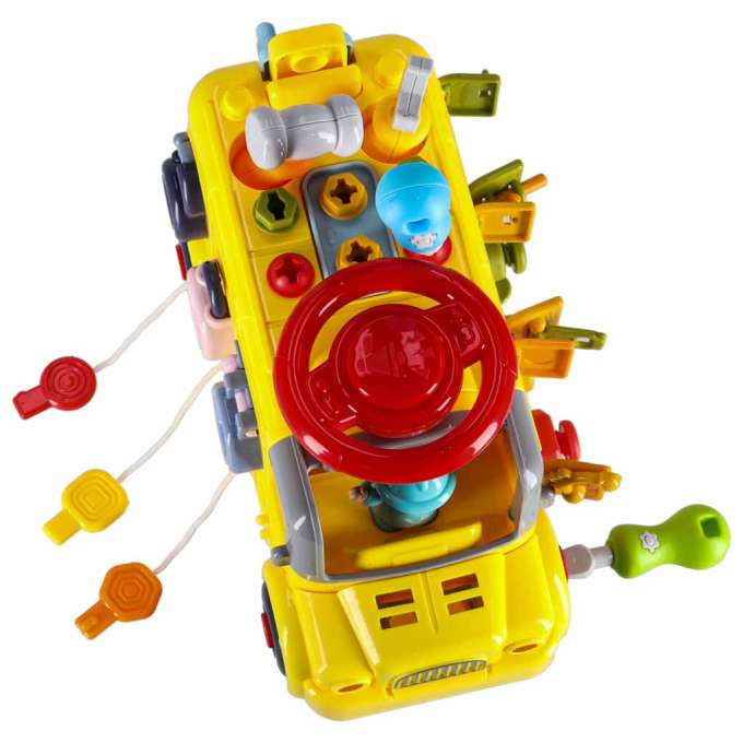 Manipulative bus for screwing 6in1 screws screwdrivers