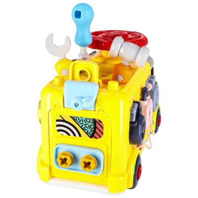 Manipulative bus for screwing 6in1 screws screwdrivers