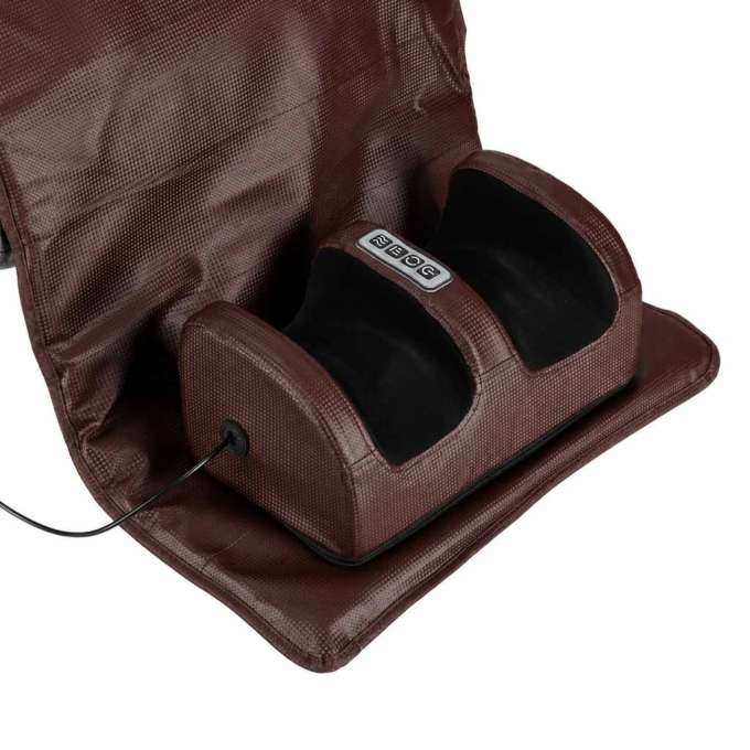 Masażer pleców ciała mata masująca z pilotem Shiatsu podgrzewanie masaż nóg