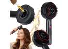 Massage brush scalp massager oil applicator USB black 1