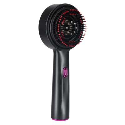 Massage brush scalp massager oil applicator USB black