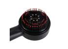 Massage brush scalp massager oil applicator USB black 9