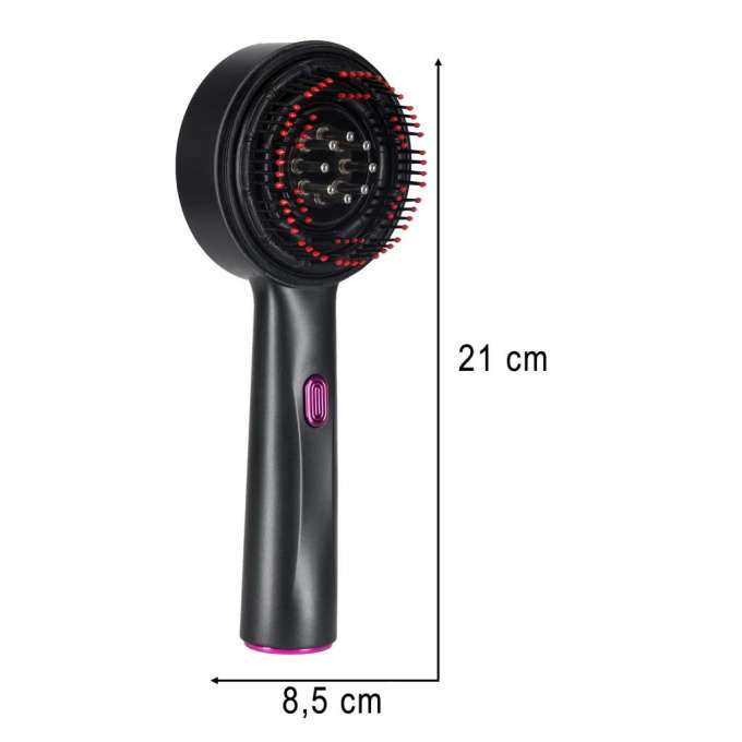 Massage brush scalp massager oil applicator USB black