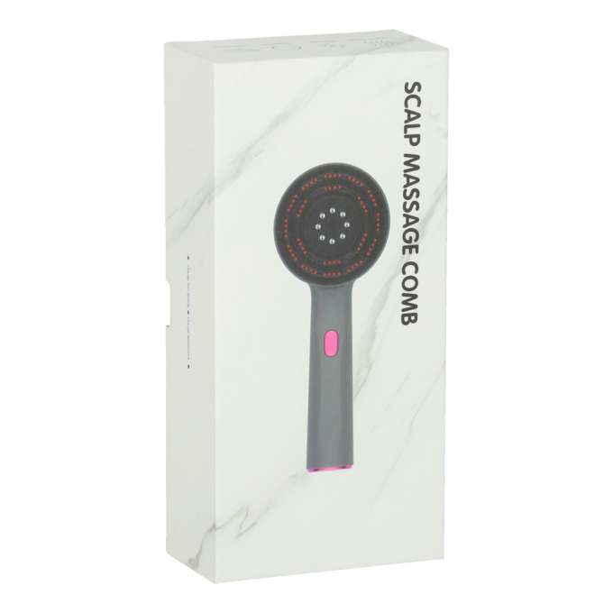 Massage brush scalp massager oil applicator USB black