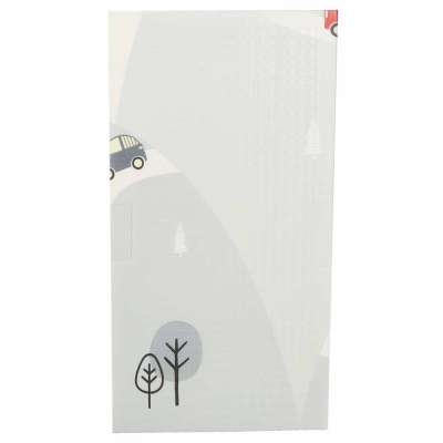 Mata edukacyjna piankowa dwustronna składana 150x200cm balony ulica