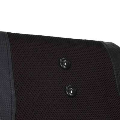 Neck and back massage pillow with remote control and heating function