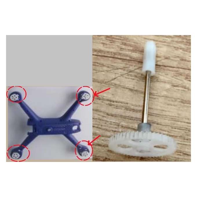 Part Drone RC Syma X31 propeller drive pinion