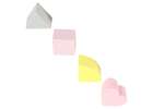 Push toy for children wooden walker with abacus pink 9