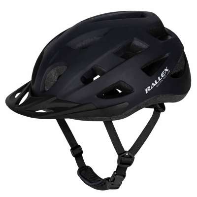 RALLEX Women's bicycle helmet men's adjustable black M 54-58cm