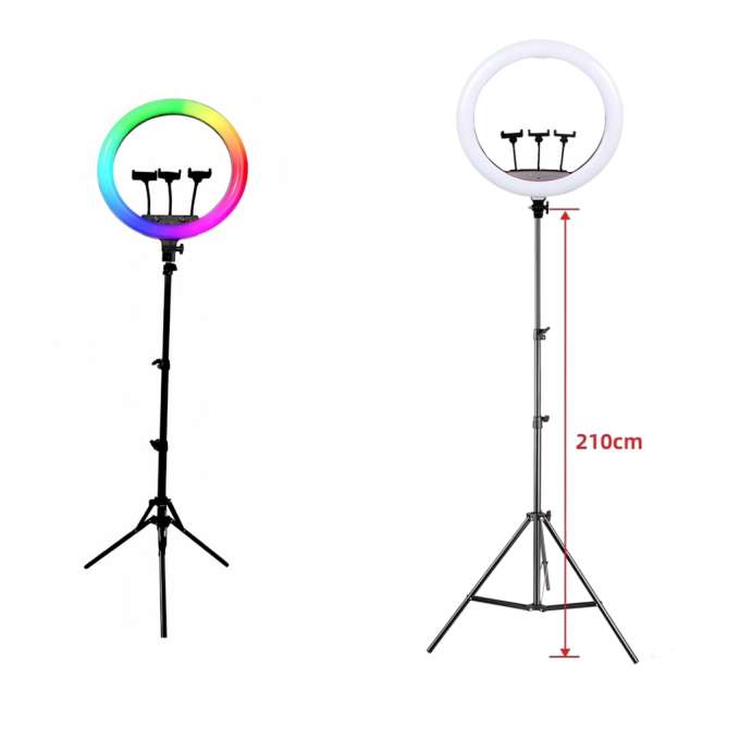 RGB LED selfie ring light