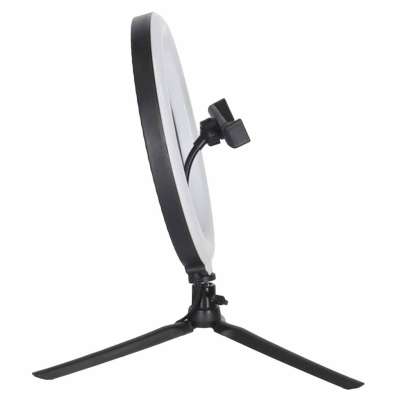 RGB LED selfie ring light on tripod
